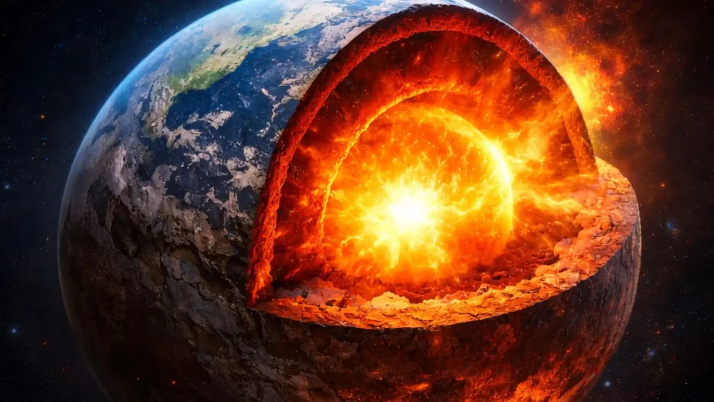 Descubrimiento Revolucionario: Un Nuevo Estado de Materia en el Núcleo Interno de la Tierra