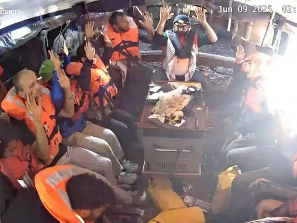 Detención de Activistas en la Flotilla Humanitaria hacia Gaza