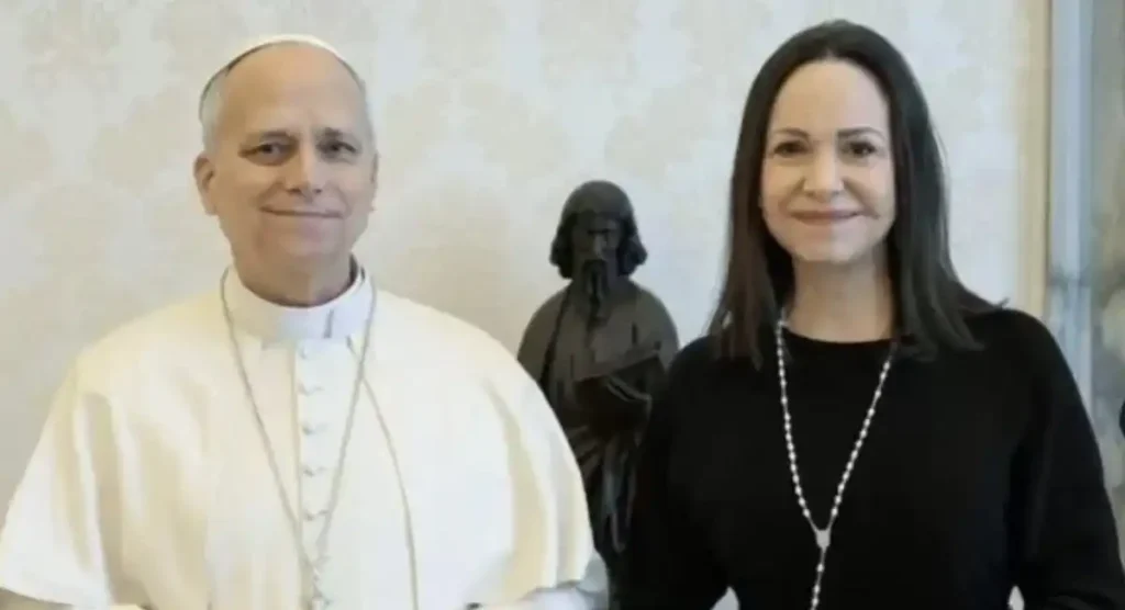 Encuentro Histórico: El Papa y María Corina Machado en el Vaticano