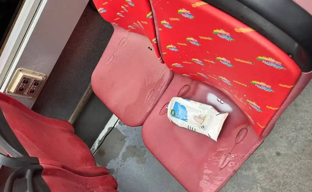 Incidente en Las Palmas: Un Bote de Leche Causa Pánico en una Guagua Turística