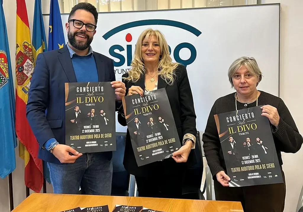 Siero se Prepara para un Tributo Musical a Il Divo
