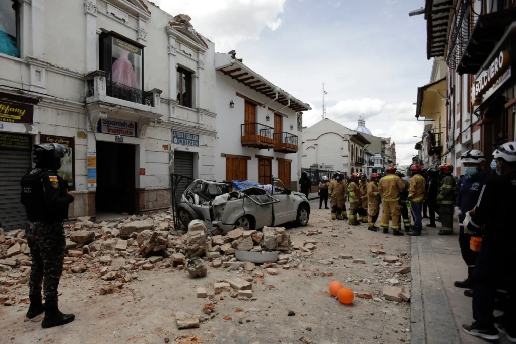 Terremoto de Magnitud 5.1 Sacude el Centro de Ecuador