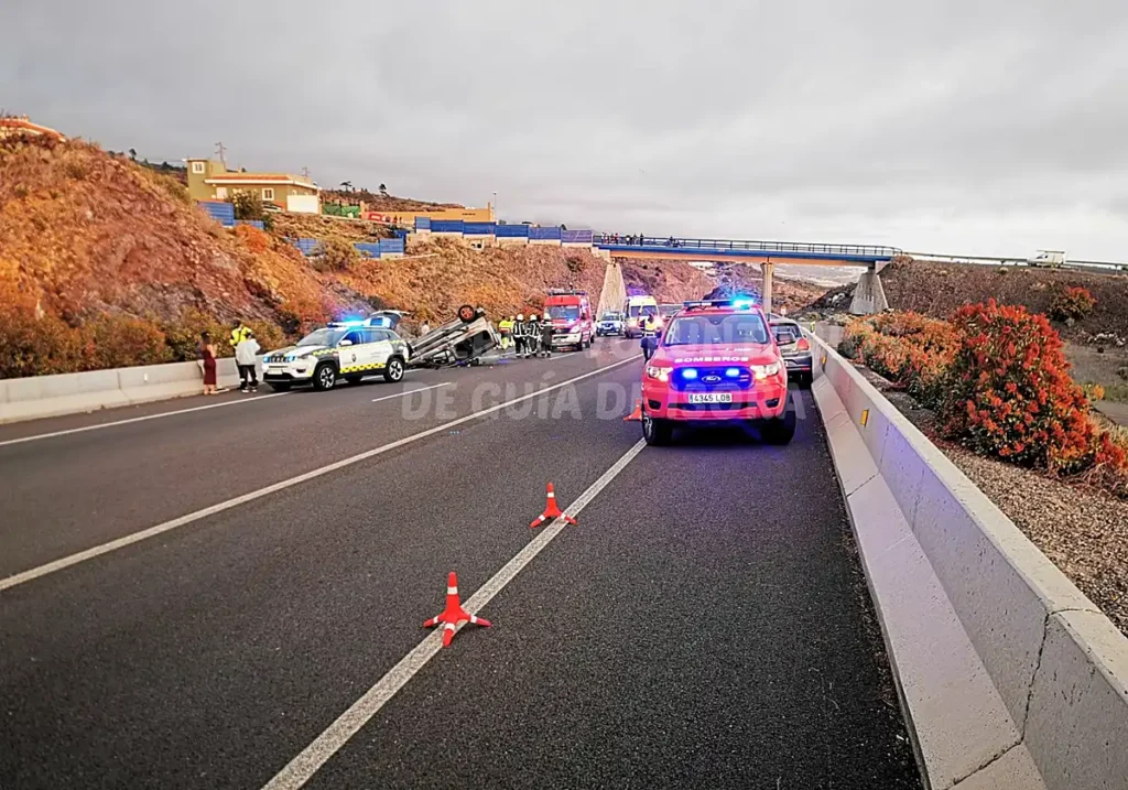 Tragedia en la Autopista del Norte de Tenerife: Un Hombre Pierde la Vida en un Accidente