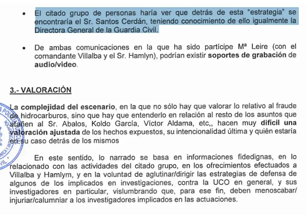 Cloacas del PSOE: ¿Qué revela el informe de la Guardia Civil de abril de 2025?